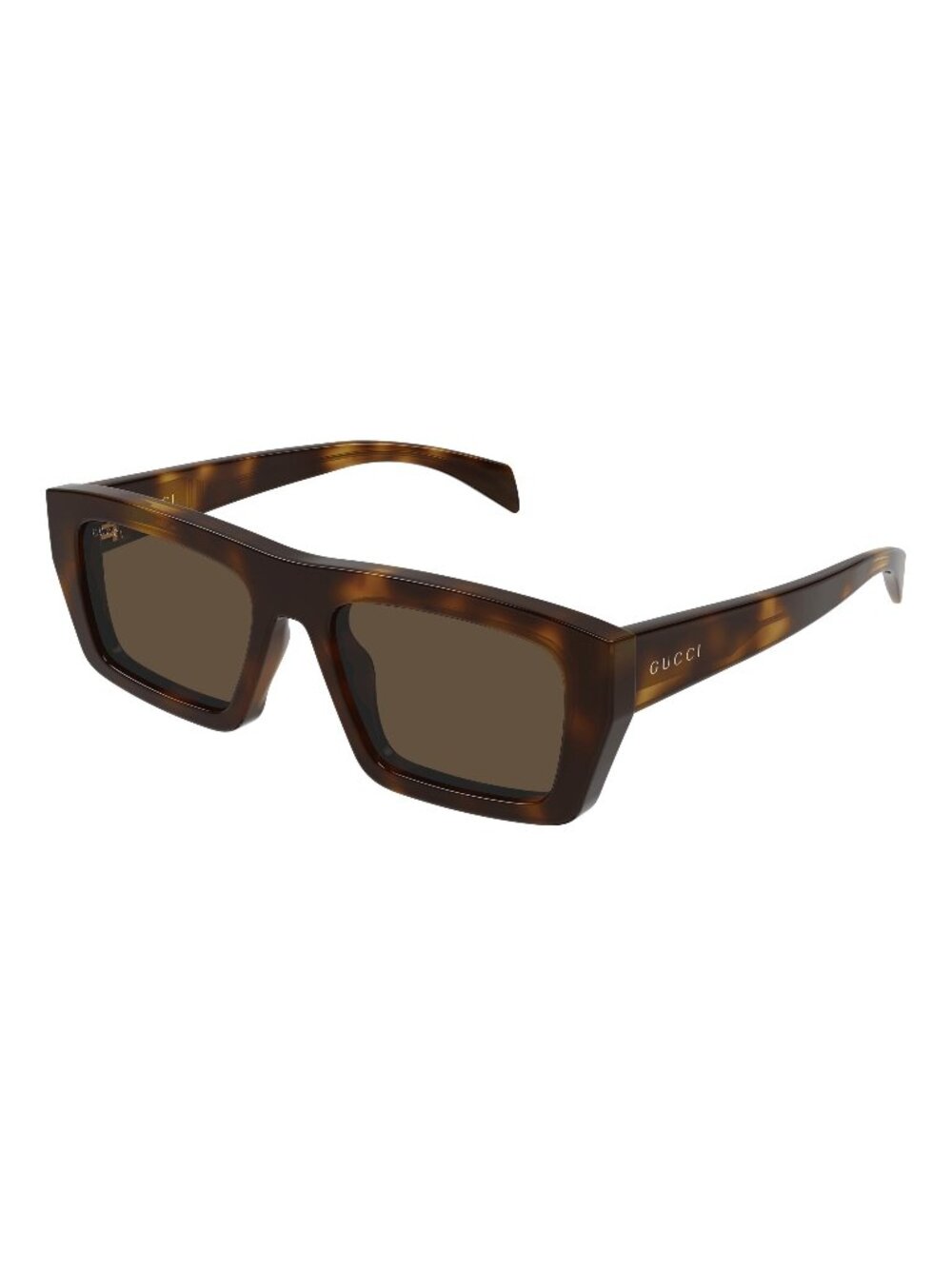 New Gucci Men's Sunglasses Havana Brown Lens Acetate Frame GG2020S 002 54
